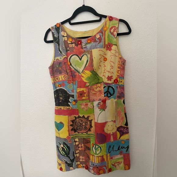 Vintage 90’s Moschino Cheap & Chic Dress - Picture 1 of 3